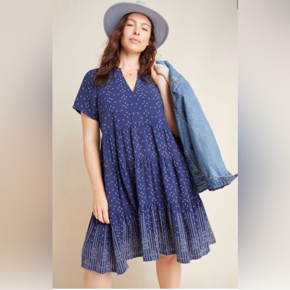 Maeve by Anthropologie Harper TuNic Dress NWT - Picture 1 of 12